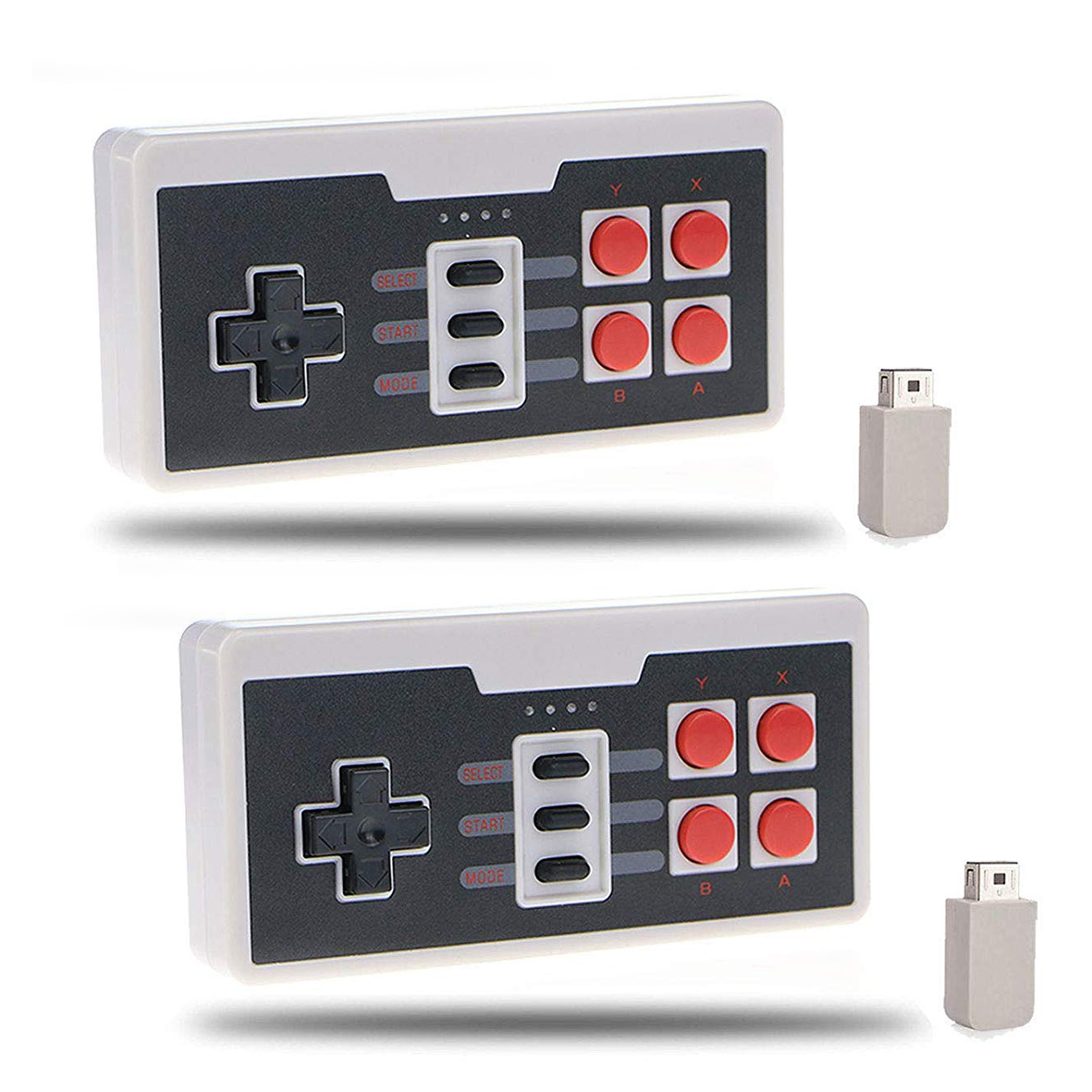 kampioen vrijdag schending 2-pack Wireless Controller Gamepad for Nintendo NES Classic Mini Edition  Console – TekkiStore